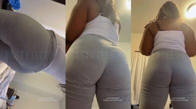 Amateur Fat Ass Ebony Dominant Yoga Pants Face Sitting POV Findom