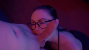 lewd man piss on tits his milf s and fucks in ass her, and she gets oral creampie.