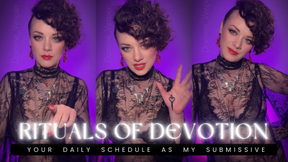 Daily Rituals of Devotion - FemDom Training, Chastity Discipline & Owned Submissive Lifestyle