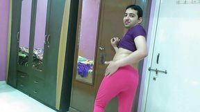 Sweet sissy crossdresser femboy Sweet Lollipop in a top and tight.