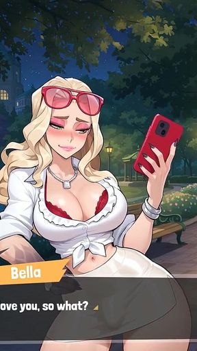 Femboy Futa House [ Futanari Hentai Game ] Ep.25 Romantic Trans Couple Fucking Until She Cum on Her Own Tits!