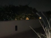 Je la baise rapidement sur une terrasse à Marrakech ( French Amateur )