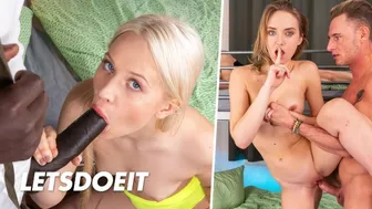 Oxana Chic takes Marcello Bravo thick cock in petite small tits compilation