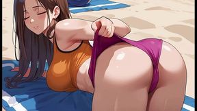 hornyvanstevie ai - beach volleyball anime