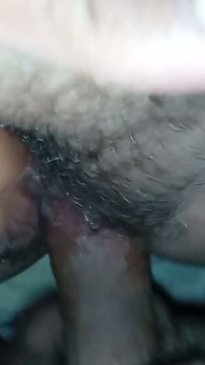 My mother-in-law leaves my cock wet in the end I come out of her vagina   Clip 1