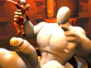 Golem Growth 3, Hyper muscle absorption vore growth