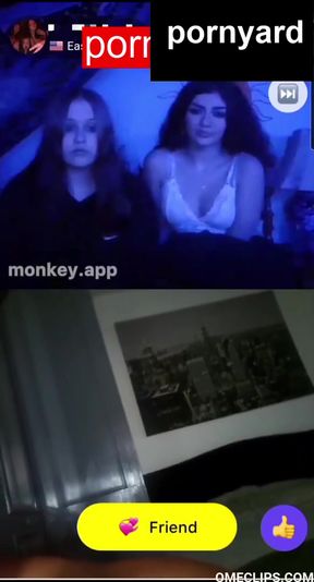 Homemade webcam teen gets a surprise reaction
