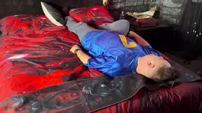 Mature BBW domina facesits stepson for domination play