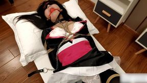 ADM27-Asian girl spreads her legs—roped, gagged, and fitted with a vibrating toy—reaching climax.