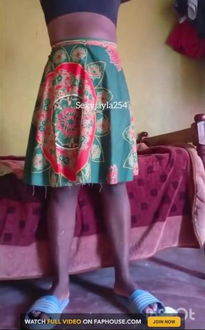 Sexyjayla254 Crossdresser Stripping and Showing off Her Body