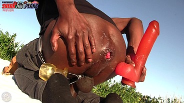 *PREMIUM* Playing In My Asshole Outside In The Public - DJ ButtPussy
