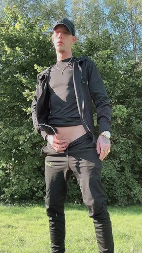 British Chav Piss in Public Cardiff Chav