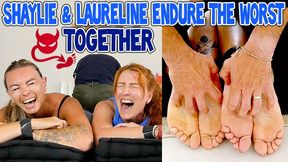SHAYLIE & LAURELINE ENDURE THE WORST TOGETHER - HD WMV