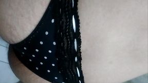 eu com calcinha dela