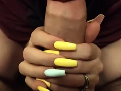 Big tit amateur sucks and tit fucks a big cock