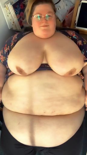 Spectacular moment from "SSBBW Mrs Apple Fat Belly Bimbo Slut Gets Mind Melted and Stupid For Your Cum"