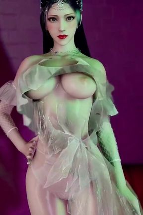 3D Sexy Asian Stripper Naked Her Perfect Ass Got Fucked