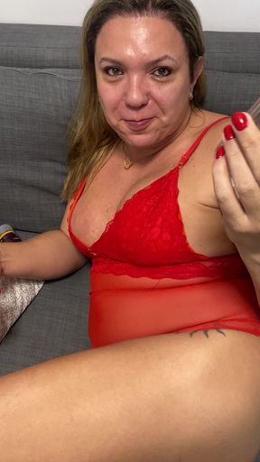 Submissive Trans Tastes My Piss