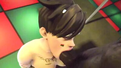 Compilation of Overwatch Animation porn featuring big-titted cartoon babes