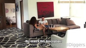 Hot Latina Teen Gets Invited Home To Reveal Her Super Hairy Pussy