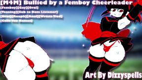 Femboy Cheerleader Ties Wrists Rims Bullies Your Hole Gushes Cum