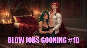 Blow Jobs Gooning #1D: Goon to Devoted Oral Worship (Animated, Music, Text)