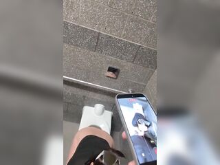 Wife Sneaks into Gas Station Restroom to Get Banged