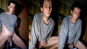 jumping and twerking anally on a dildo