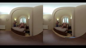 Peachy Alice &amp_ Merida Sat VR &ndash_ MEGA TITS NEWBIE &amp_ BLONDE PAWG BOTH GUSH GIRL CUM