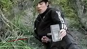 Jon Arteen Gay twink jerks off outdoors, dry-humps the air, and shoots cum through a hole in his pants