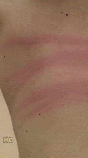 Yasmeena bare back punishment