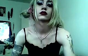Tattooed femboy