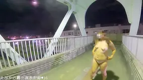 Emiri’s Naked Walk Caught – Steamy Footbridge Exposure Revealed