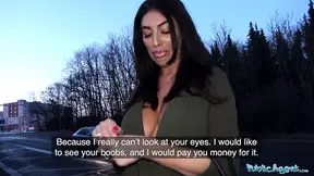 Public Agent Cheating big boobs Brit deepthroats thick cock