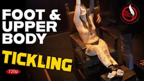 Jane's Intense Tickling Bondage Domination: Feet and Armpits Tickle 720p