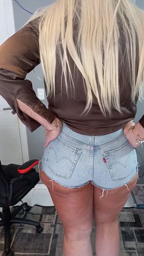 My Sexy Ass Wearing Shorts