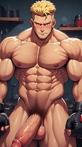 Ken Street Fighter Big Dick (ai)