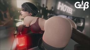 Hentai BBW Takes Massive BBC For Blacked Out Orgasmic Complication