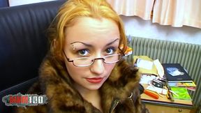 krystal wallas fucked at the office to get the secretary job - remastered
