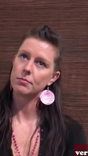 German Milf Picked up on Street for first Masturbation Casting   Clip 1