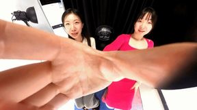 LINGLING and CC Black Pine Sandals 360VR