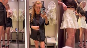 7 eme jour a ibiza m exhibant dans une cabine d essayage a zara ♥