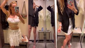 7 eme jour a ibiza m exhibant dans une cabine d essayage a zara