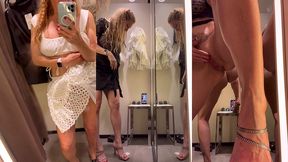 7 eme jour a ibiza m exhibant dans une cabine d essayage a zara