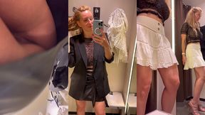 7 eme jour a ibiza m exhibant dans une cabine d essayage a zara ♥