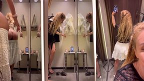 7 eme jour a ibiza m exhibant dans une cabine d essayage a zara ♥