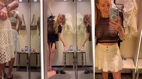 7 eme jour a ibiza m exhibant dans une cabine d essayage a zara