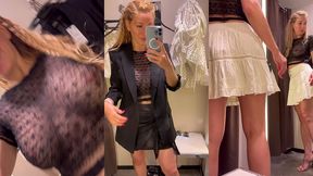 7 eme jour a ibiza m exhibant dans une cabine d essayage a zara ♥