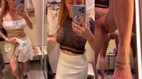 7 eme jour a ibiza m exhibant dans une cabine d essayage a zara