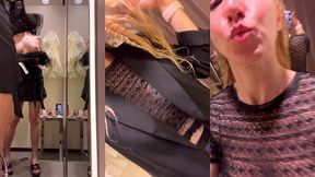 7 eme jour a ibiza m exhibant dans une cabine d essayage a zara